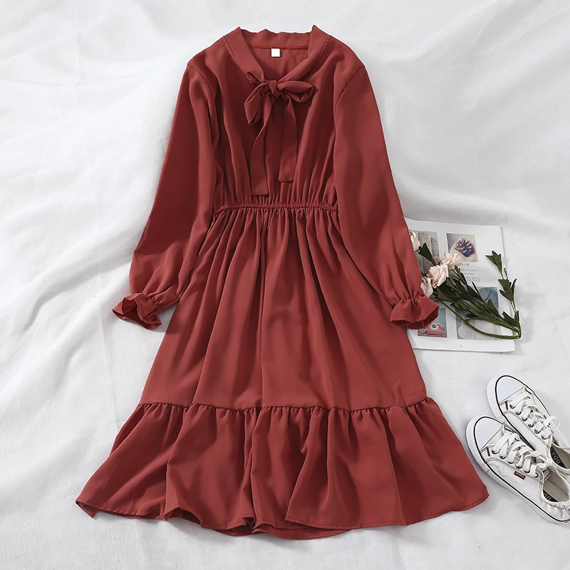 Весна лето шифоновое богемное пляжное праздничное платье Женская одежда