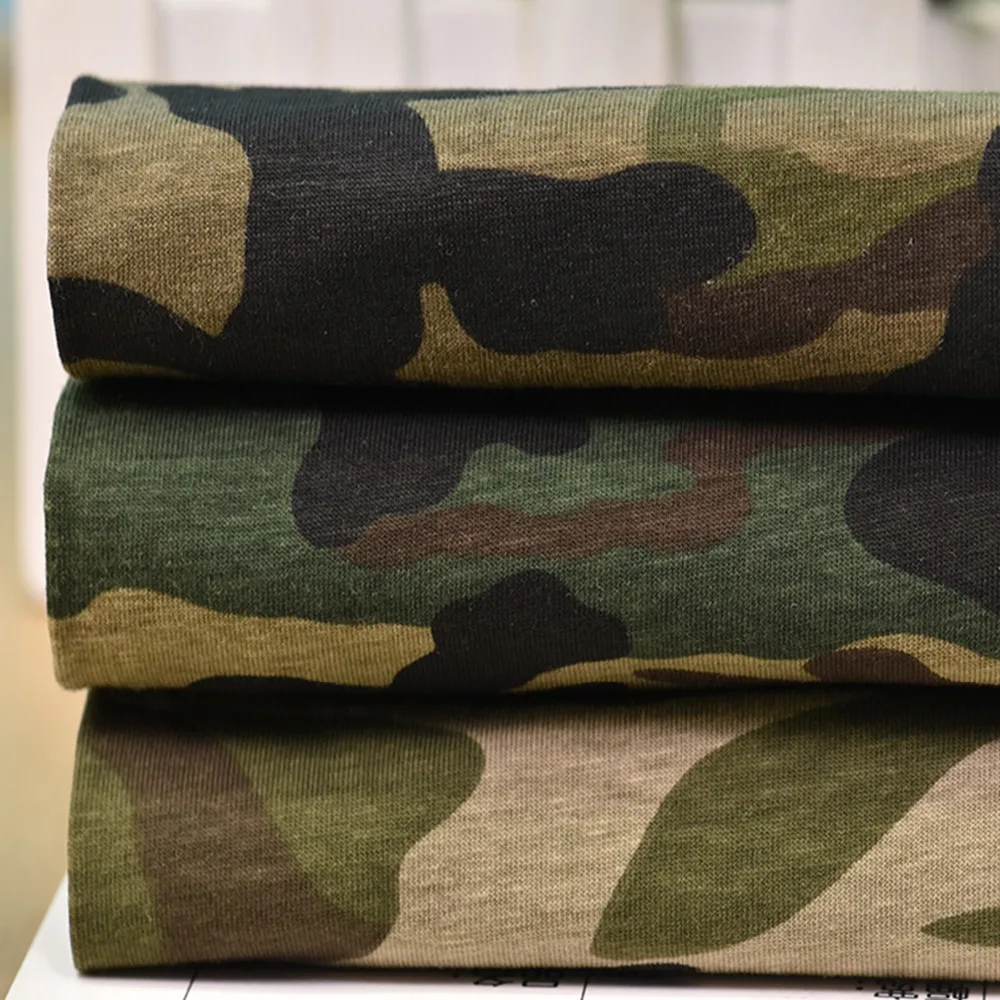 2018 хлопковая ткань с камуфляжным принтом Лоскутные материалы для шитья штаны