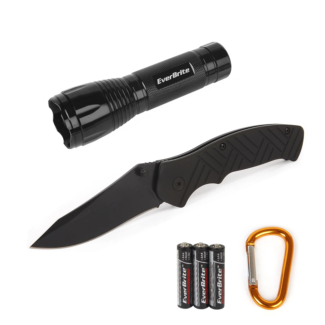 Everbrite LED Flashlight Torch Light Emergency Campling Tools Survival Tool Kits