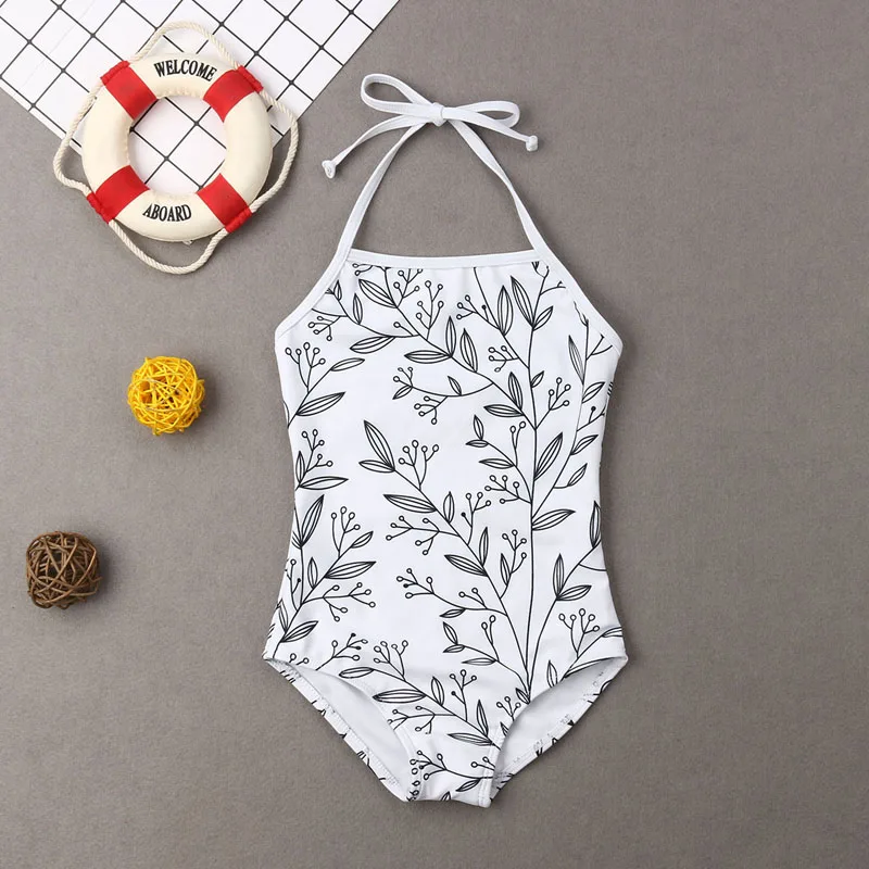 2019 детский купальный костюм для девочек Для женщин комплекты бикини печати