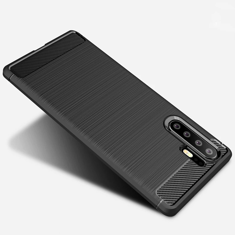 P30 Pro Защитный матовый чехол из углеродного волокна для Huawei P 30Pro силиконовый P30pro