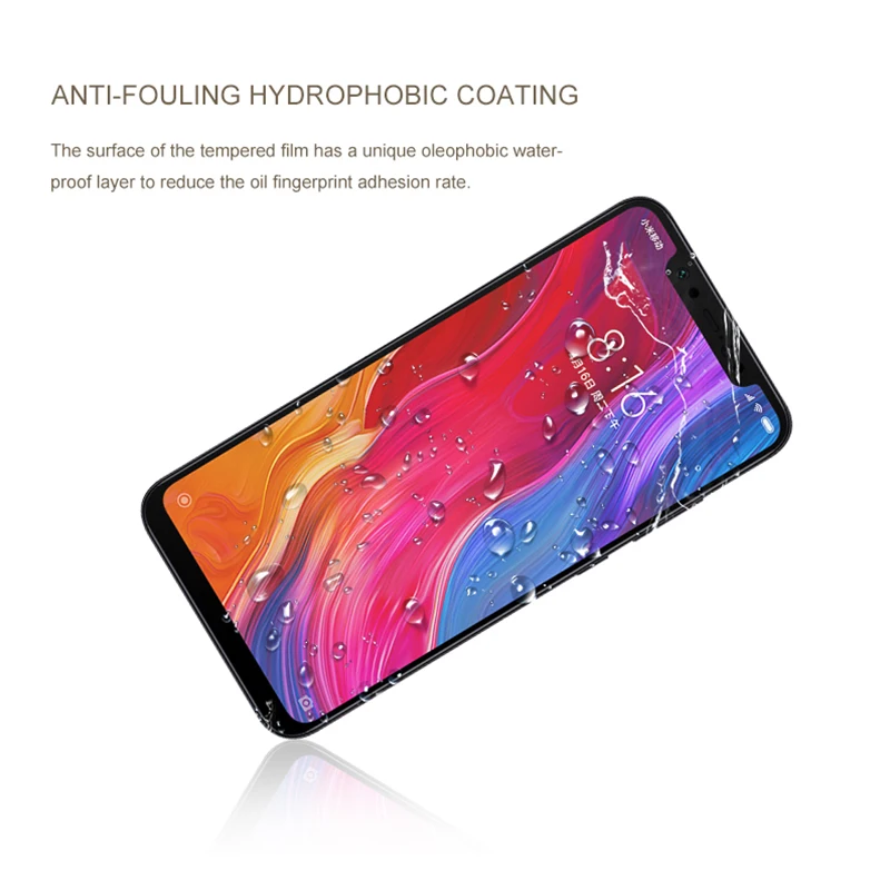 Ddaian закаленное стекло для Redmi Note7/6Pro/Mi8 lite защитное высокое разрешение пленки