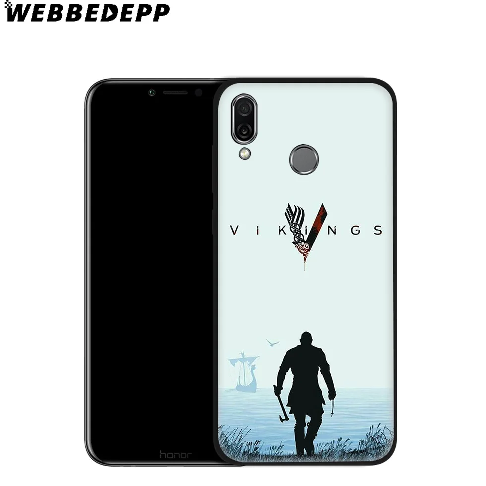 WEBBEDEPP Vikings Tv Show мягкий чехол для Huawei Mate Honor 20 6A 7A 7C 7X 8 9 9X 10 View Lite Pro 30 |