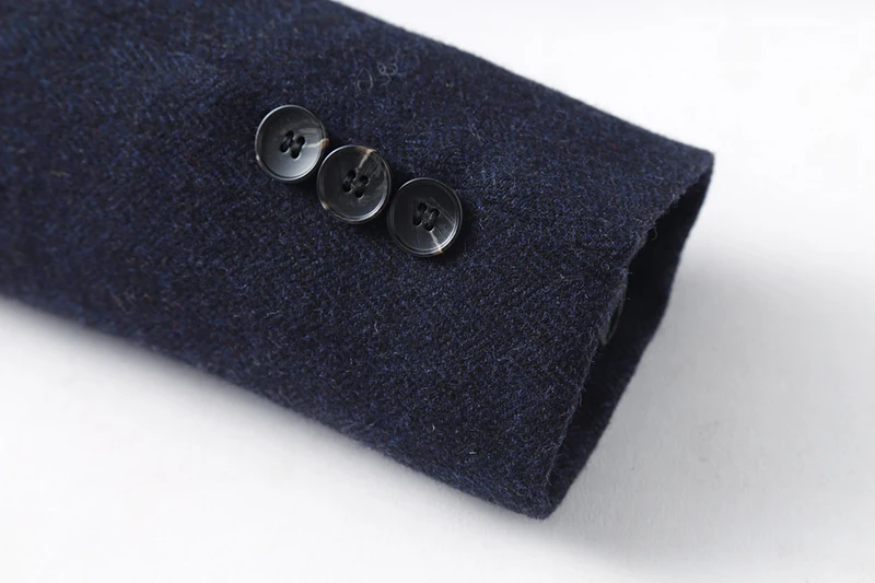 High Quality Men 46% Wool Suit Jackets Blazer Formal Wear Suits Coats Large Size Warm Casual Blazers | Мужская одежда