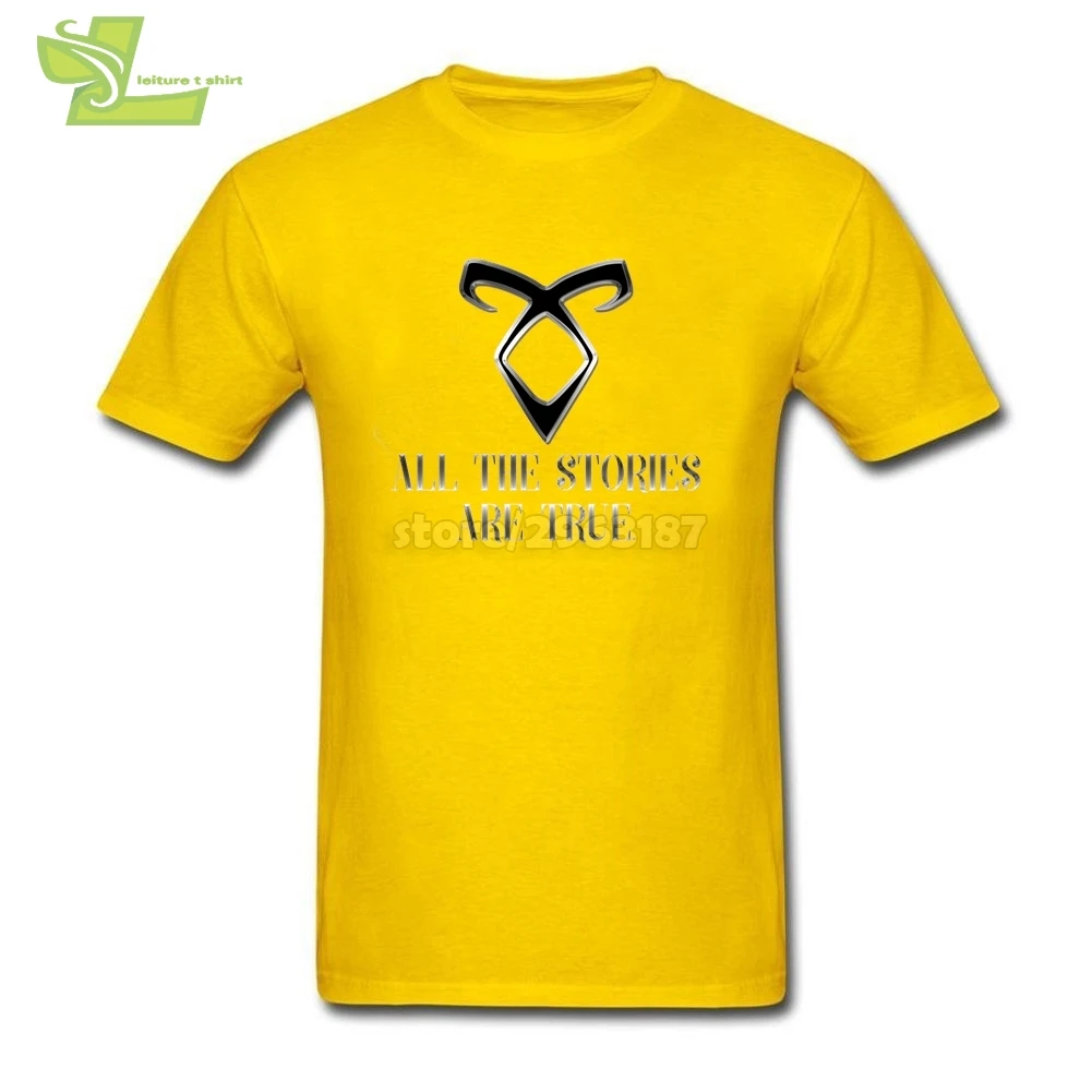 Все истории идут сумеречные футболка создатель Для мужчин с круглым вырезом
