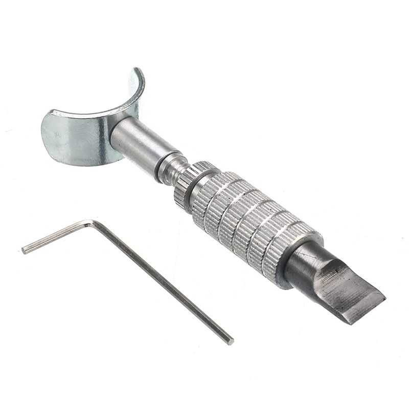 Adjustable DIY Manual Rotary Tools Leather Carving Swivel Knife Blade With L Wrench Craft Graver Drop Shipping | Инструменты