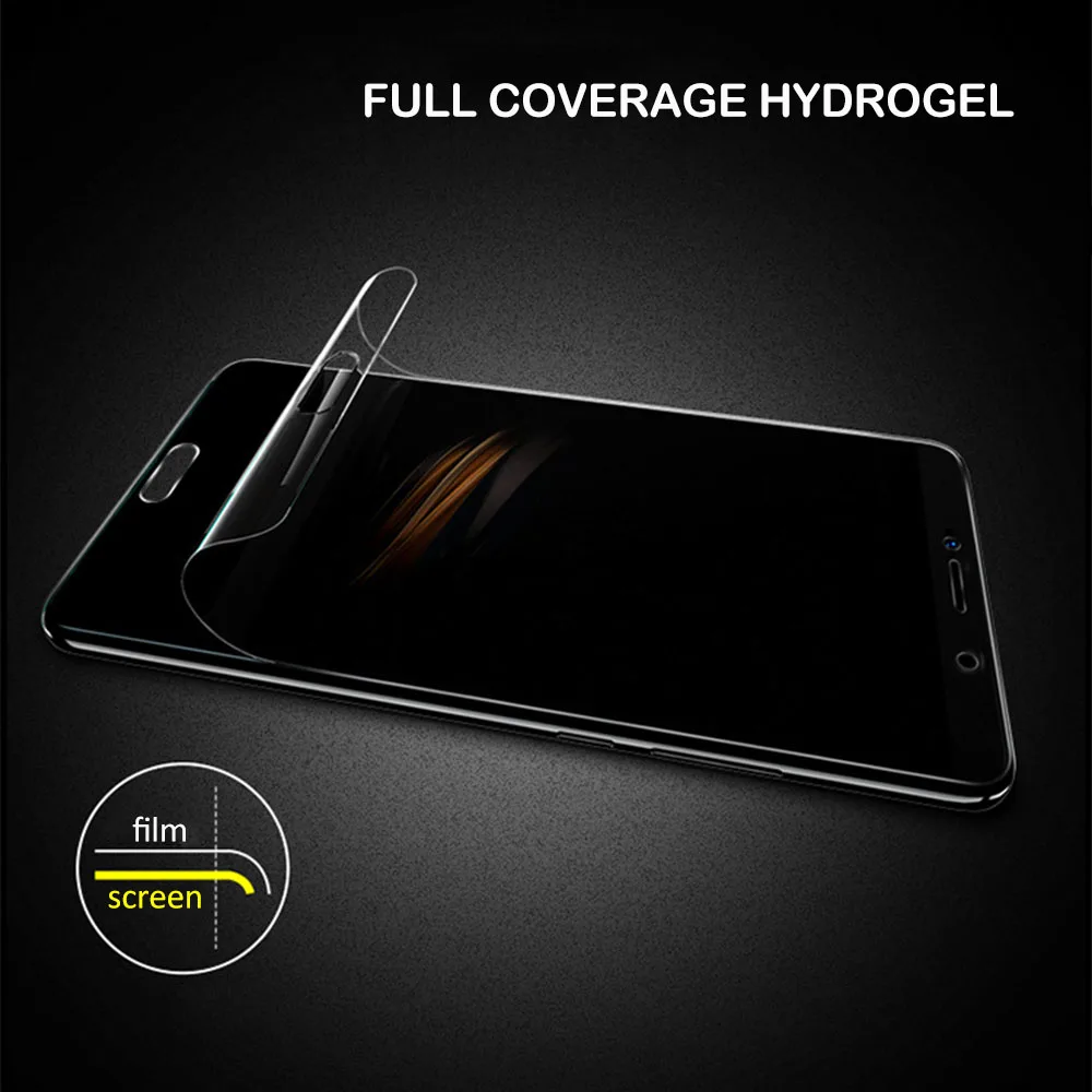 3D мягкая Гидрогелевая Передняя пленка OPPO R15 R17 RX17 Pro R16 find X ультратонкая Защитная