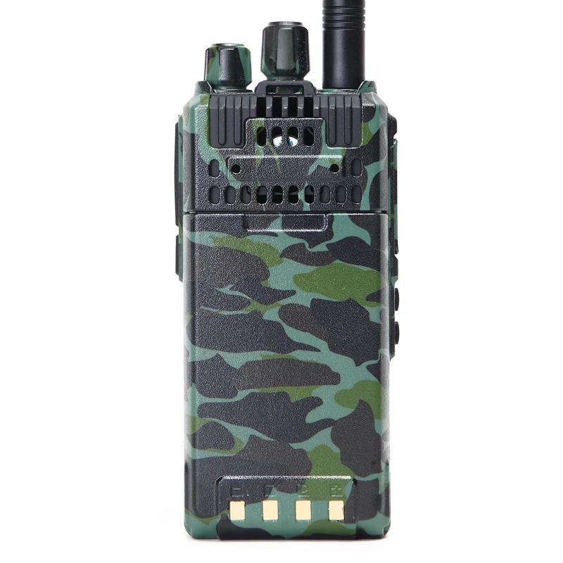 Abbree AR-25W 25 Вт высокомощная рация UHF 400-480 МГц 10 км радиус действия радио 4000 мАч батарея+ Складная тактическая антенна CS