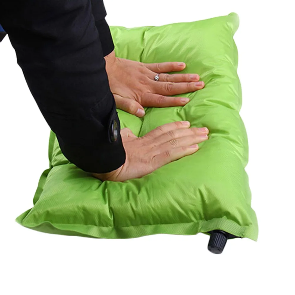 Household Automatic Inflatable Air Cushion Pillow Portable Fashion and Useful Outdoor Indoor Travel Stock Offer | Дом и сад