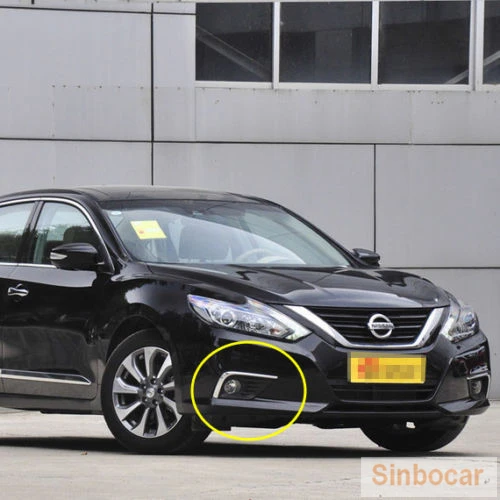 Передний бампер противотуманный светильник ободок накладка рамка для Nissan Altima