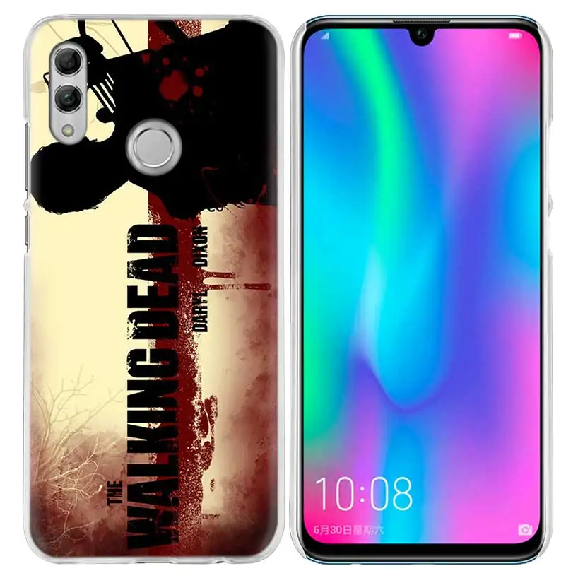 Чехол "Ходячие мертвецы зомби" для huawei Honor 8X Y9 9 10 Lite Play 8C 8S 8A Pro V20 20i 10i Y6 Y7 жесткий чехол для телефона из поликарбоната