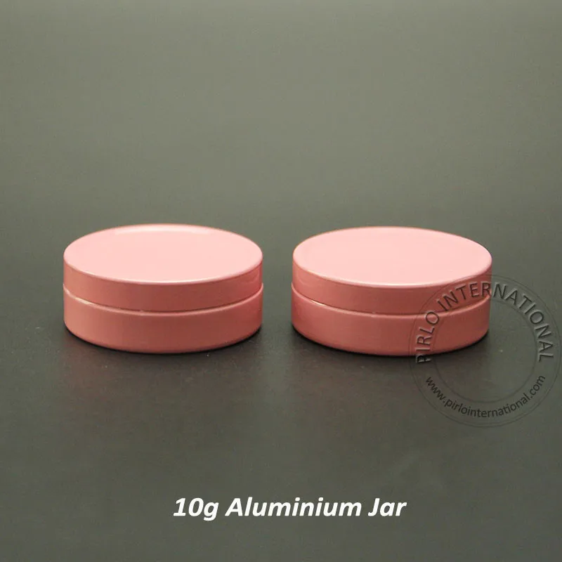 Новинка! 50 шт./лот 10 г алюминиевая банка для крема пустая Косметическая грамм