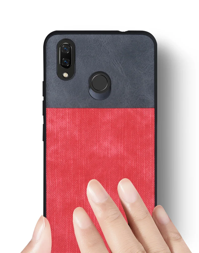 Для huawei Nova 3 чехол для huawei Nova 3 чехол силиконовый Джинсы Кожа Nova3 первоначально Mofi для huawei Nova 3 случае 360 Fundas