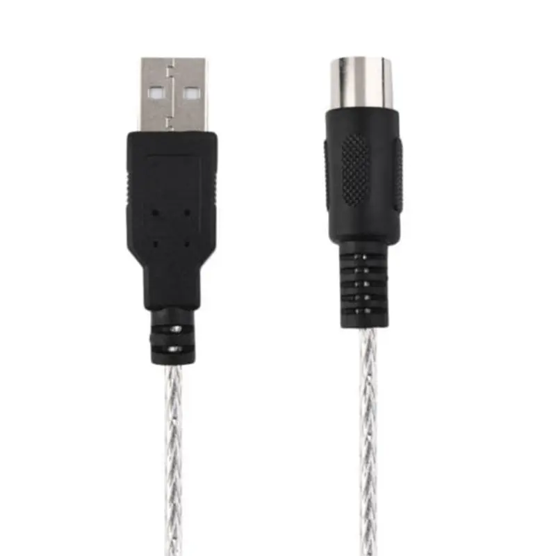Новинка 2017 usb кабель MIDI интерфейс конвертер ПК в музыкальную клавиатуру шнур