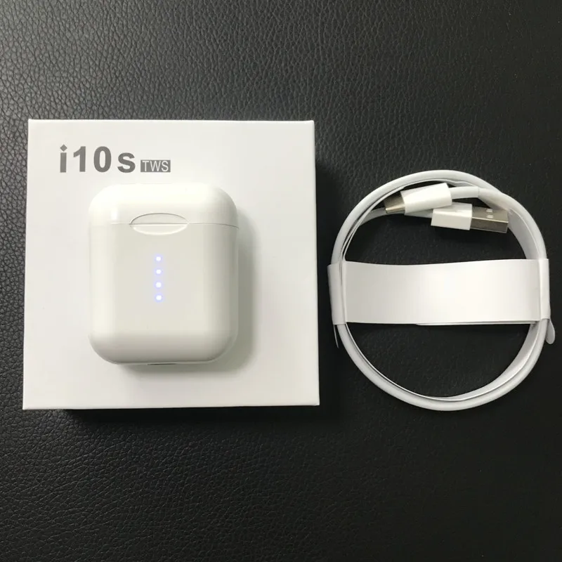 Оригинальные наушники i10 tws i10s tws, 1:1, гарнитура, беспроводные наушники, свободные руки, ушные вкладыши, сенсорные наушники для iphone, huawei, наушники