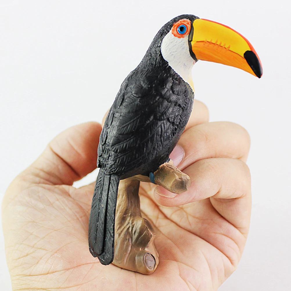 Фигурка Toucan модель игрушечного украшения подарок для творчества коллекция