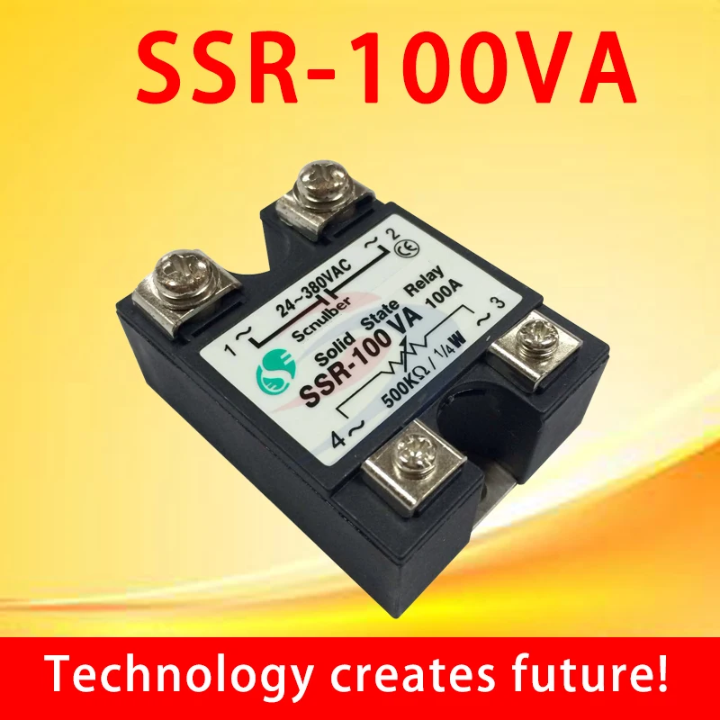 Твердотельный регулятор напряжения SSR -100VA VR к AC 100A SSVR реле | Строительство и