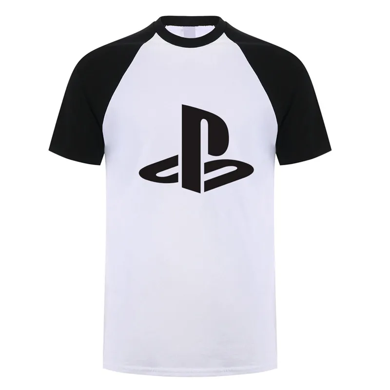 Футболка Playstation летняя хлопковая забавная футболка с короткими рукавами Мужская футболка футболки LH-083