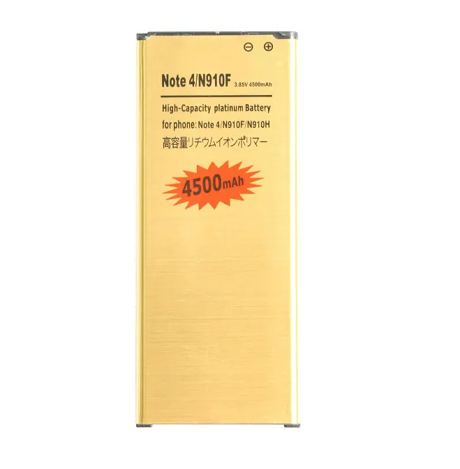 1x4500 мА/ч EB-BN910BBE золото литий-ионная аккумуляторная батарея для Samsung Galaxy Note