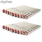 Dophee 20 шт. Аксессуары Dremel миниатюрный зажимной соединительный рычаг оправка абразивный 2 мм 3,175 мм Держатель колеса для вращающегося инструмента