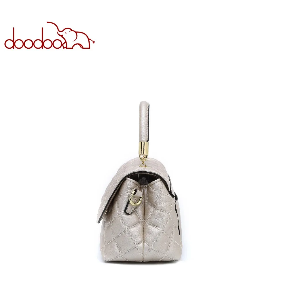 DOODOO модные сумки через плечо с ромбовидной решеткой сумки-мессенджеры женские