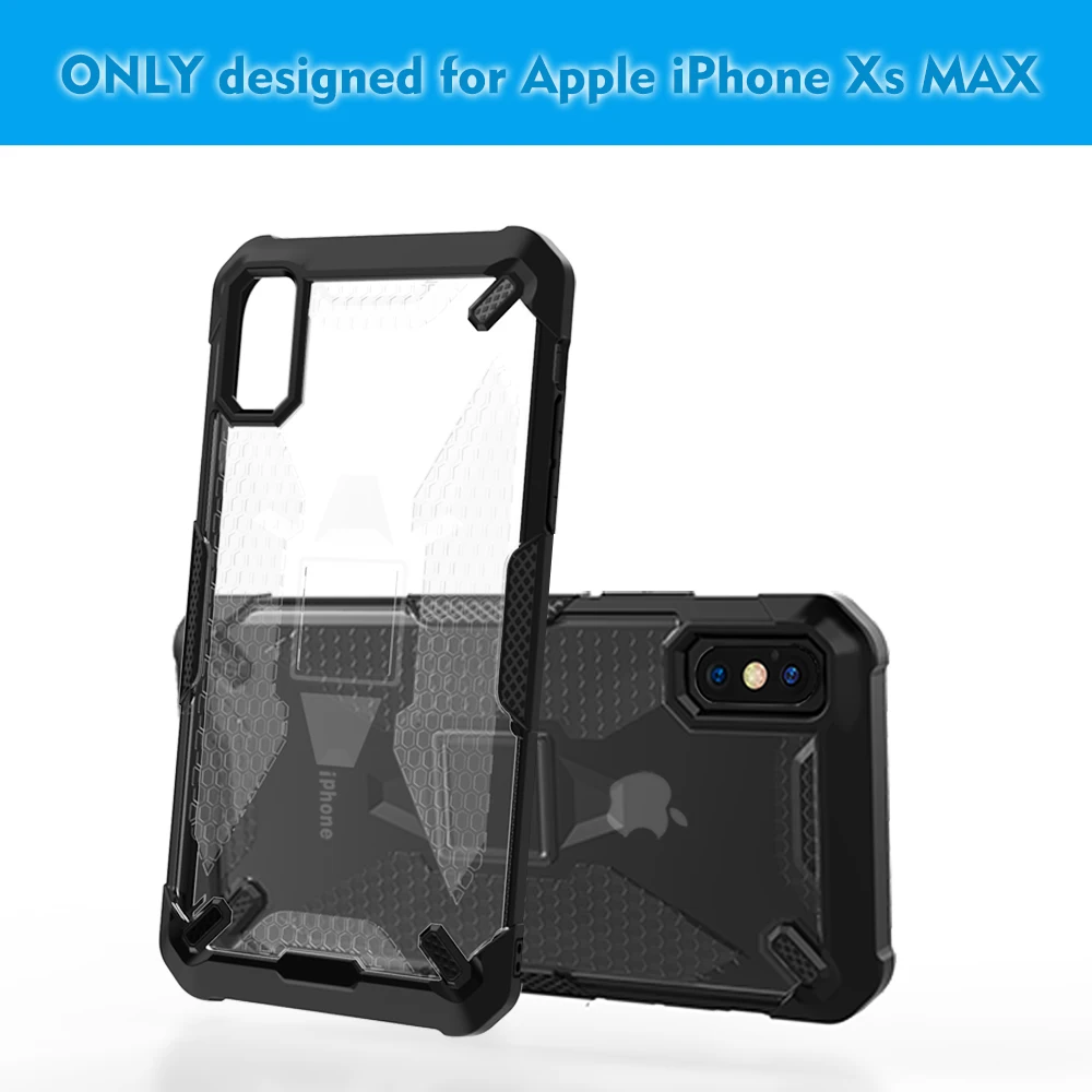 Heavy Duty Protection Armor Phone Case for iPhone 10 XS MAX Bumper Luxury Shockproof Hard Cover XSMAX PH05 |