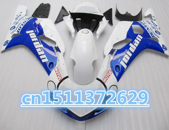 Бо синий белый для GSX R600 R750 SRAD GSXR 600 750 1996 1997 1998 1999 2000 завод 96 97 98 99 00 обтекатель|gsxr