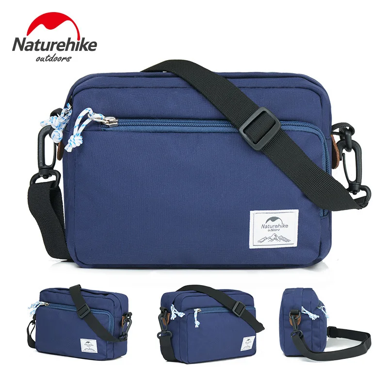 NatureHike 7L наружная дорожная сумка для тренажерного зала Спортивная Сумка Многофункциональная 4 цветная "ТОТЕ" Сумка для скалолазания - Цвет: Navy Blue