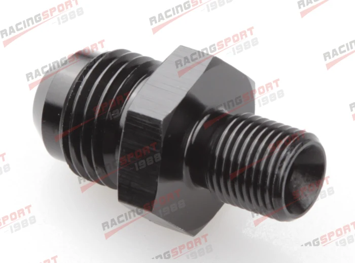Прямой адаптер из алюминия AD56001 для AN 4 AN4 4AN до 1/8 &quotBSP BSPP черный|an 8|an4 adapter1/8 adapter |