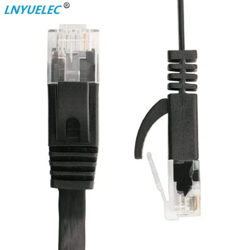 

15cm 3ft1.5ft 1m 2M 3m 10ft 5m 10m 15m 20m 30m cable CAT6 Flat UTP Ethernet Network Cable RJ45 Patch LAN cable black white color
