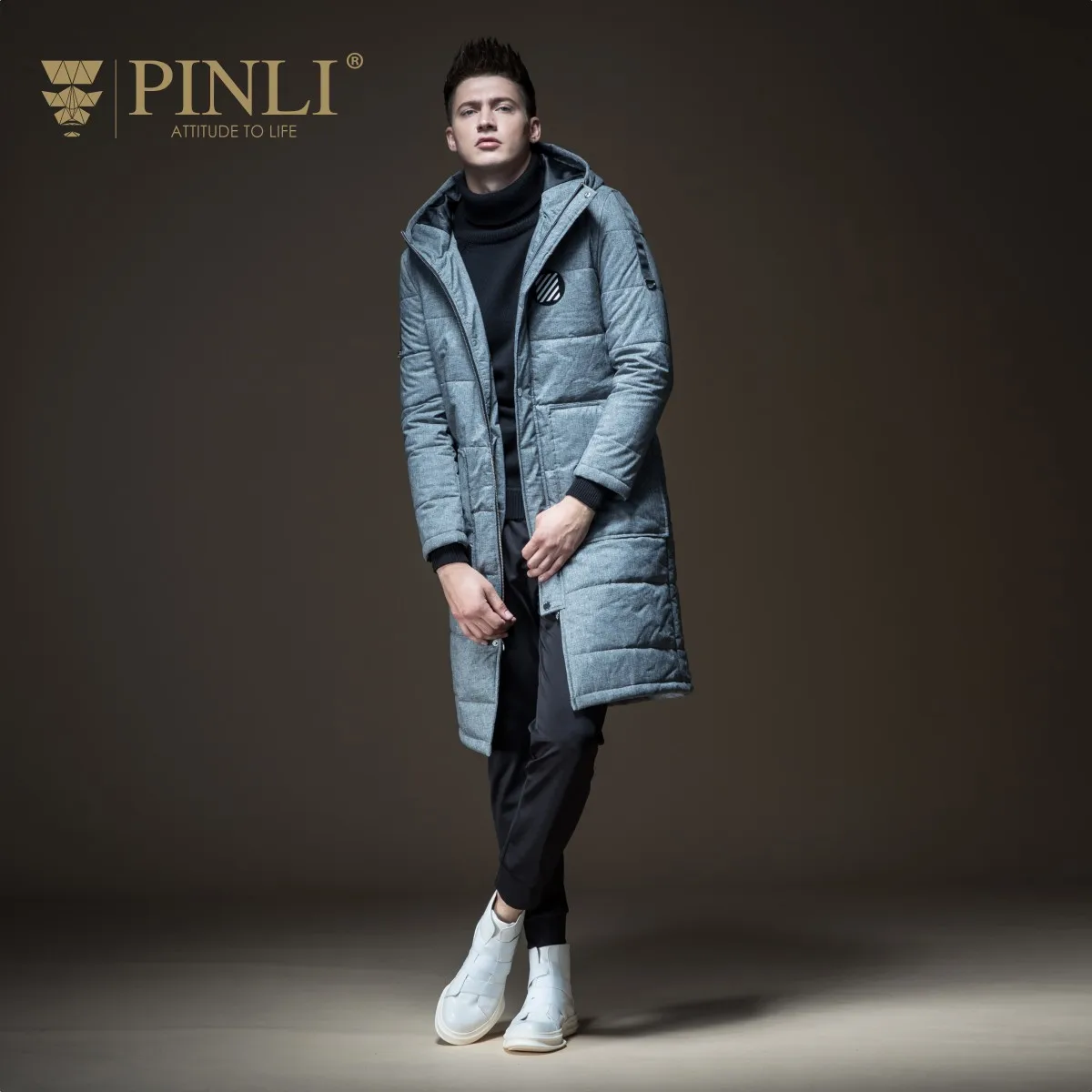 Акция, горячая Распродажа, Casacos, Новое поступление, Chaquetas Hombre, зимние куртки для мужчин, s Pinli Pin, Мужская кепка средней длины, пальто, пальто B184205554