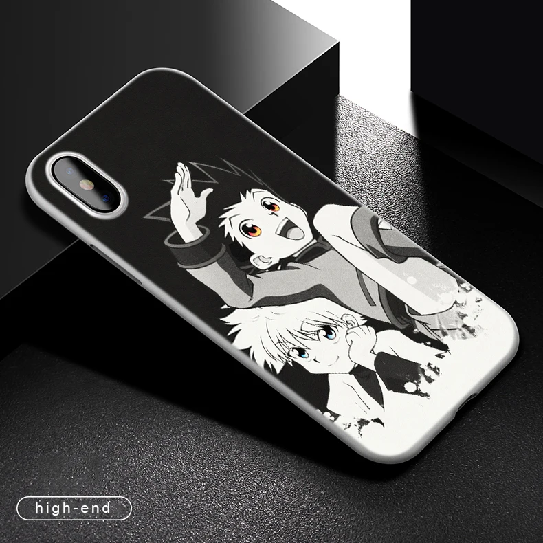 Мягкий чехол из ТПУ для iPhone 12 Mini 11 Pro XS Max XR X 8 7 6 Plus 5S SE S Обложка Hunter Anime 2020 | Мобильные