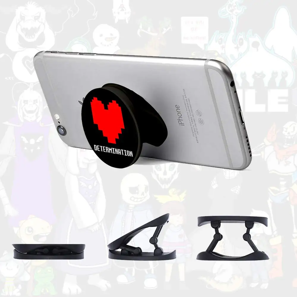 Giancomics игра Undertale Sans мобильный телефон кронштейн Складная Ручка Стенд анти
