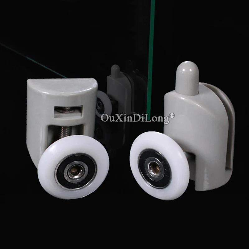 Горячие 1 пара качели душевые кабины ролики бегуны шкивы/колеса каюты подвесные