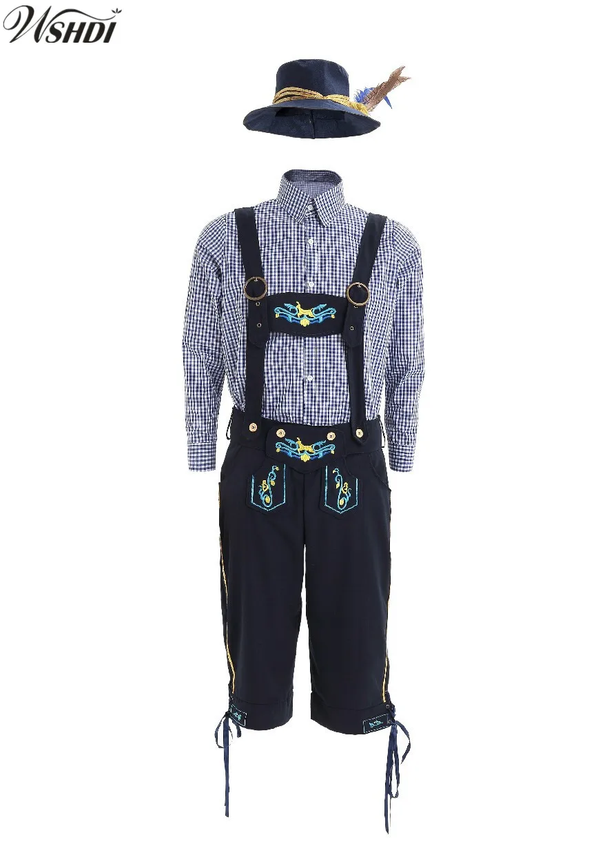 Костюм на Октоберфест для взрослых мужчин 3 шт. | Тематическая одежда и униформа