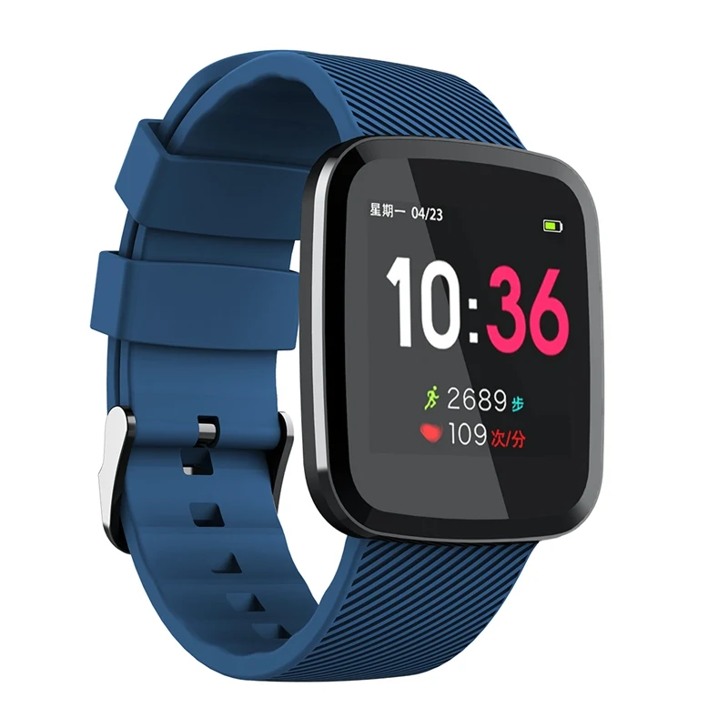 Blue Z30 женские и мужские спортивные умные часы для IOS, Android, телефон, умные часы, монитор сердечного ритма, функции для iphone, xiaomi, huawei, samsung - Цвет: Blue