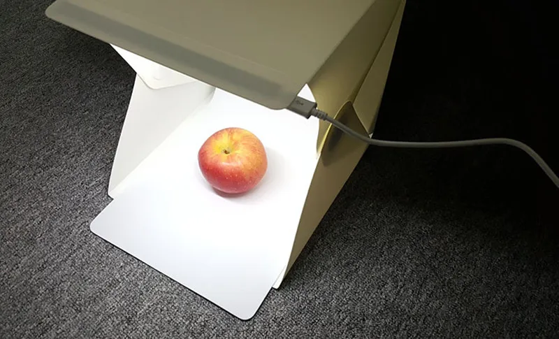 Портативный складной мини-светильник для студийной фотосъемки Longet, набор тентов для студийной фотосъемки, светодиодный светильник и фон