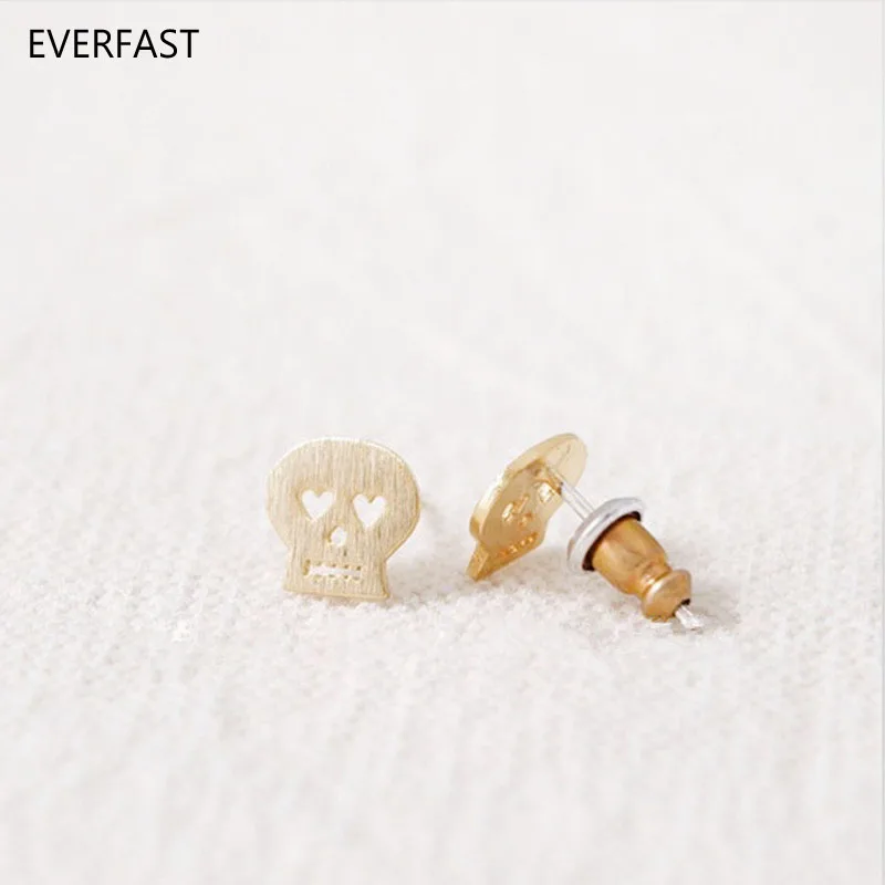 1 пара женские серьги-гвоздики в виде сердца | Украшения и аксессуары