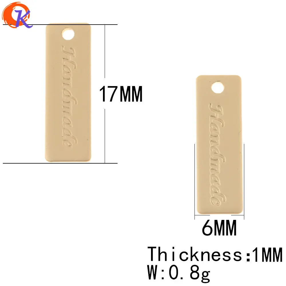 6X17MM Cordial дизайн 100 шт ювелирные аксессуары/DIY серьги изготовление/ручная работа часть/матовое золото/Подвески кулон/ручная работа/застежки для сережек - Цвет: 6X17MM