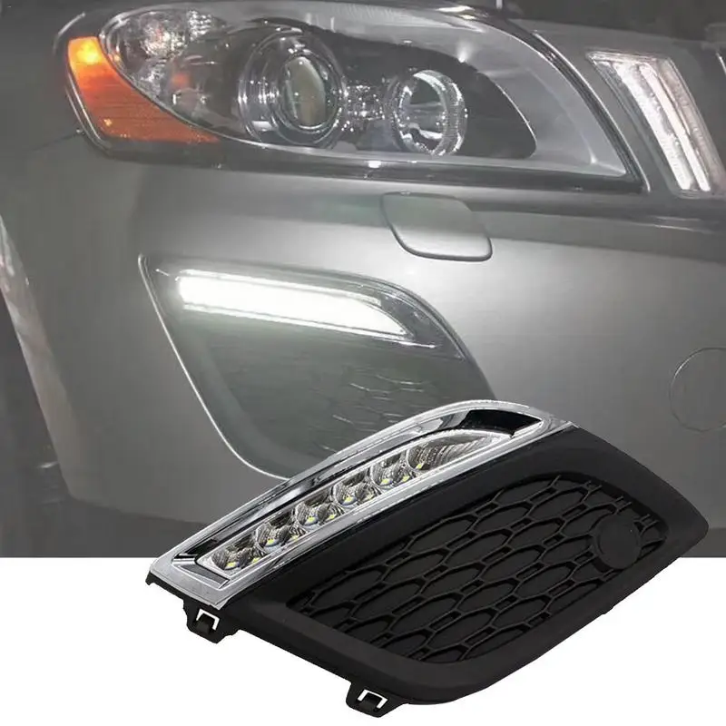 Светодиодный дневной ходовой светильник Led Drl с функцией затемнения для Volvo Xc60 2011