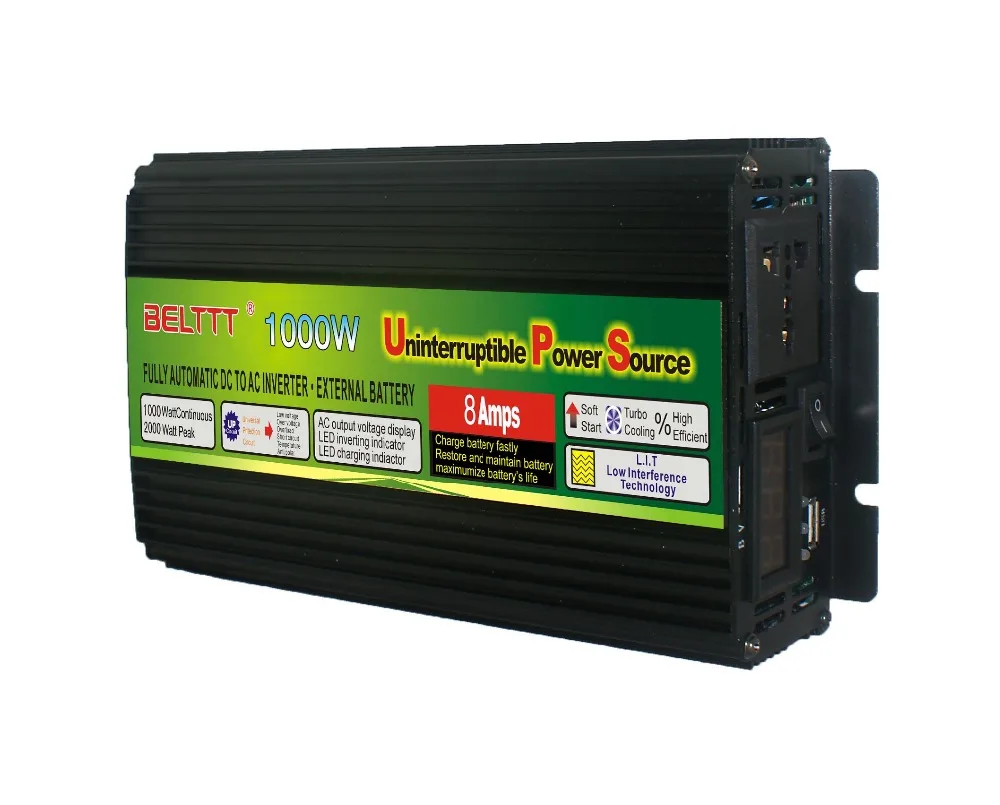Низкая цена 1000 Вт ac/dc 12v к переменному току 220v солнечный инвертор с pwm ups