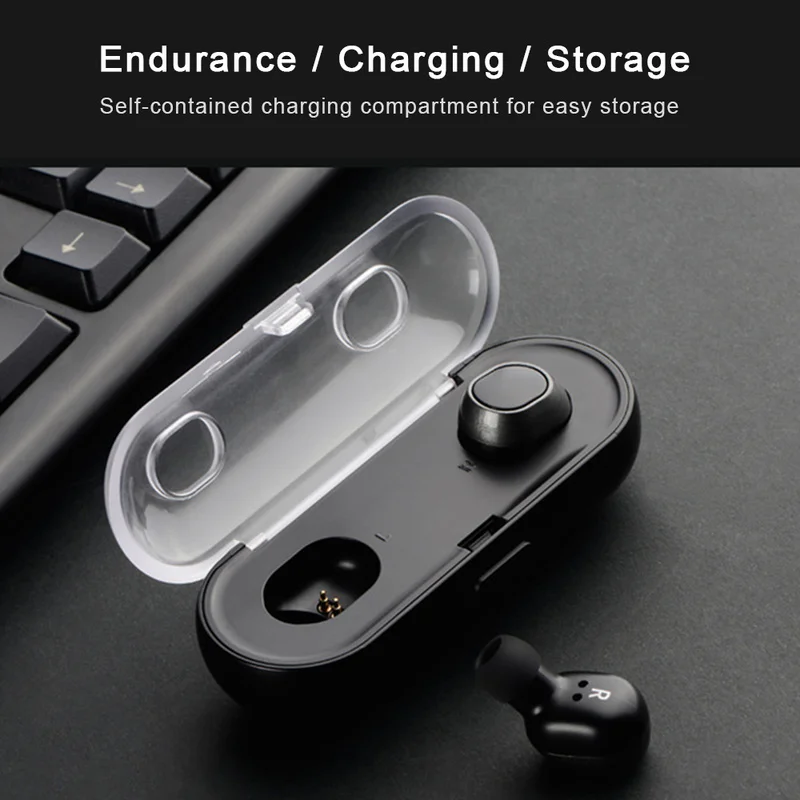 Универсальные мини TWS16 беспроводные стерео Bluetooth наушники с зарядным устройством