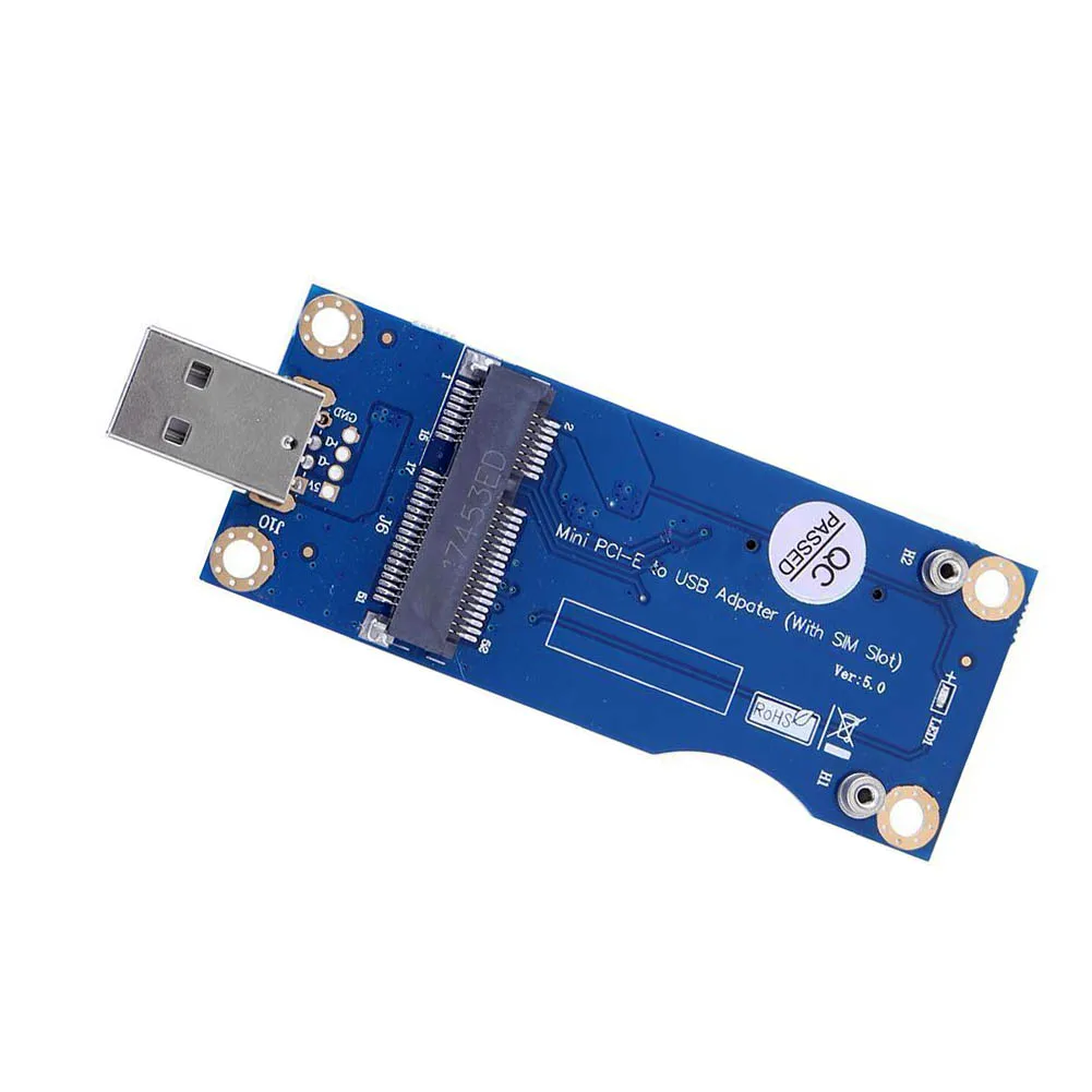Мини PCI E беспроводной USB адаптер карта с слотом для sim карты WWAN LTE модуль HSJ 19| |