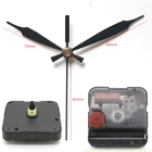 12888 6 мм винтовой механизм с короткими черными стрелками часов 50 # кварцевый пластиковый механизм