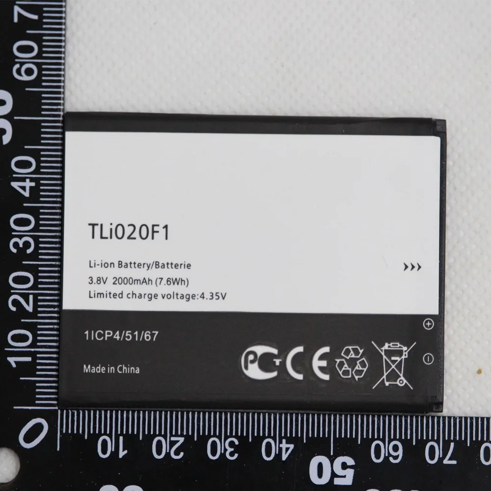 Аккумулятор для телефона Alcatel TLI020F1 10 шт./лот|Аккумуляторы мобильных телефонов| |