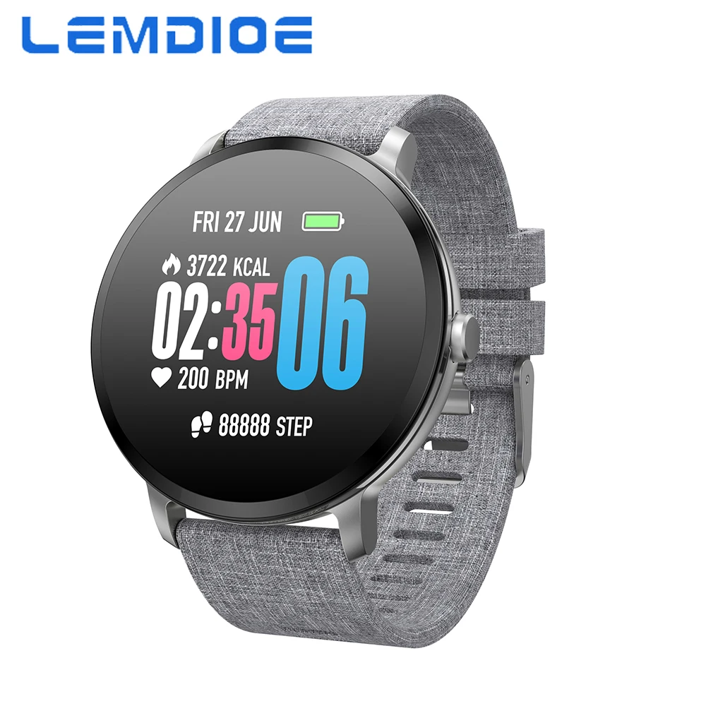 LEMDIOE для приставки Android Smart часы Для мужчин женщин 1 3 дюйма закаленное Стекло Экран