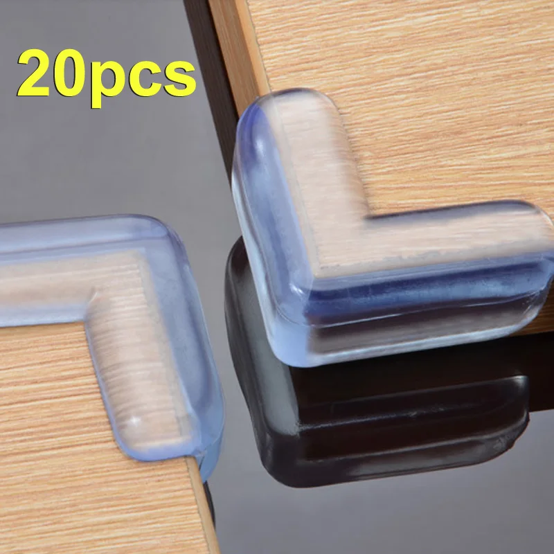 20 шт. силиконовые Угловые накладки для безопасности детей|edge corner guard|corner guardcorner