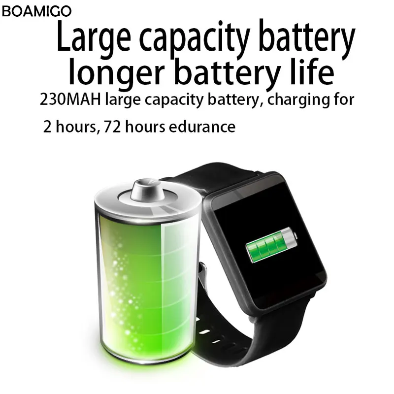 Гарнитура для умных часов Smartwatch Android iOS Телефон браслет Спорт шагомер калории