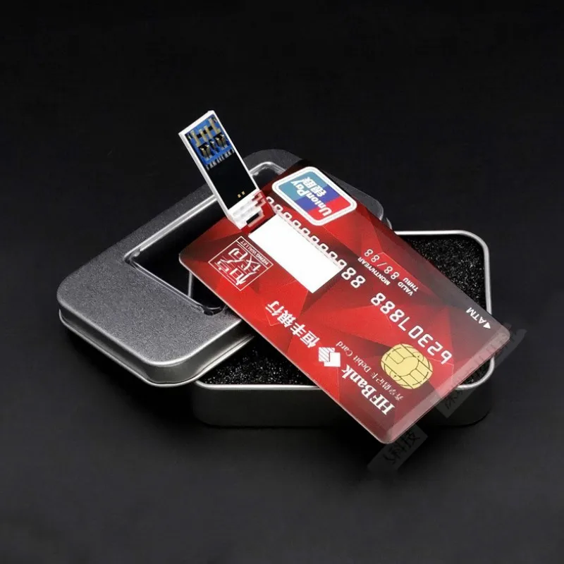 Супер тонкая Кредитная карта USB3.0 4g 8g, высокое качество, скоростная флеш-карта USB, бизнес-карта для лучших подарков