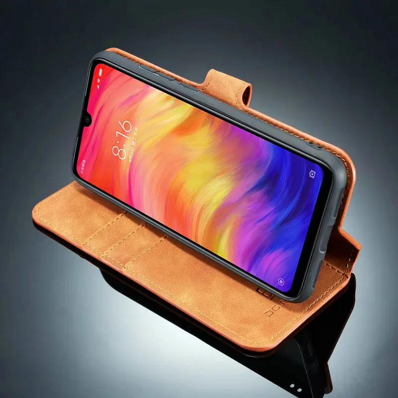 For Xiaomi Mi 9 Mi9 SE Luxury Leather Case A2 8 Lite Wallet Book Stand Cover Redmi Note 7 6 Pro Cases Go F1 6A Capa | Мобильные